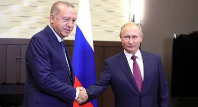 Пентагон оценил встречу Путина и Эрдогана