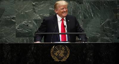 Трамп вызвал смех на Генассамблее ООН
