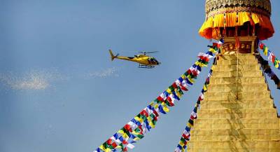 Пропавший в Гималях вертолёт упал в Непале