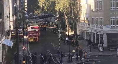 Пожар произошёл у посольства Саудовской Аравии в Лондоне